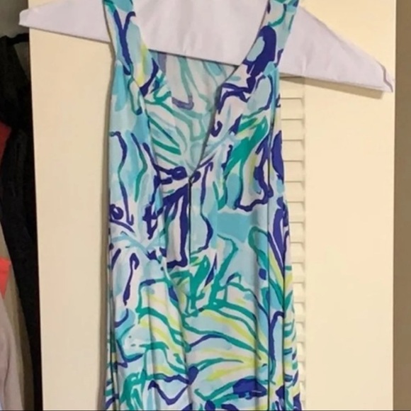 Lilly Pulitzer xs blue green  dress - Picture 3 of 6